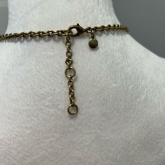 J.Crew Smokey Brown/Grey Statement Necklace - Picture 3 of 4